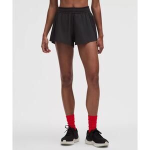Lululemon Pace Crush High-Rise Short 2.5" - S - Black